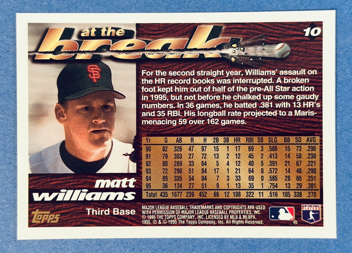 1995 Topps Traded and Rookies Baseball *Complete Your Set*
