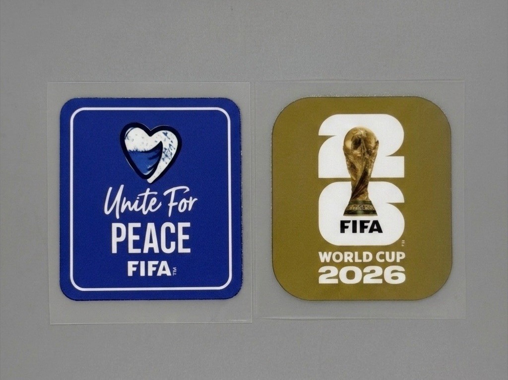 2026 FIFA World Cup Patch Soccer Jersey Iron On Gold & Group Stage Round 2