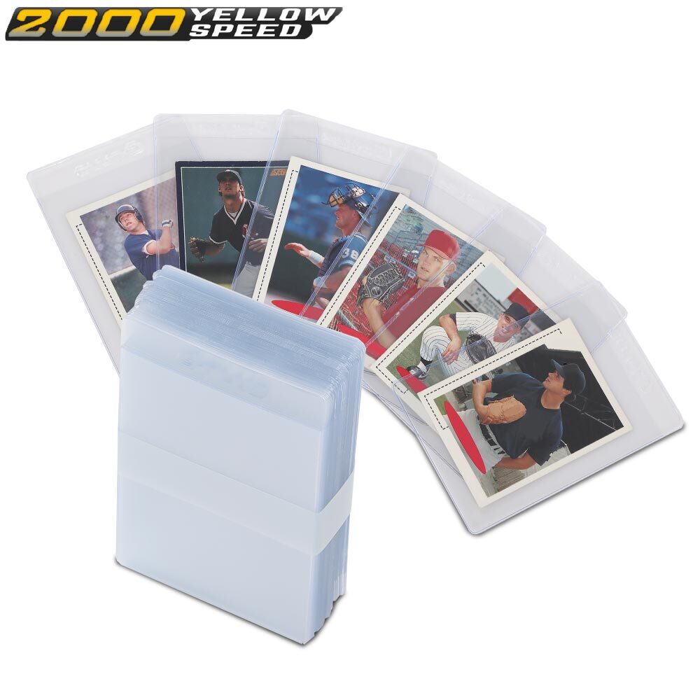 200Pcs/set Large Semi Rigid PSA Grading Submission Holders