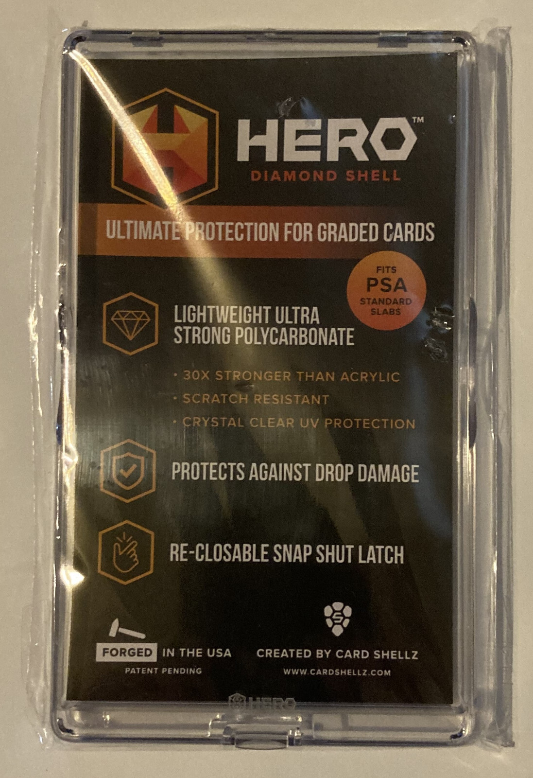 HERO Diamond Shell for Modern Standard PSA Slabs Lot of 5 Holders