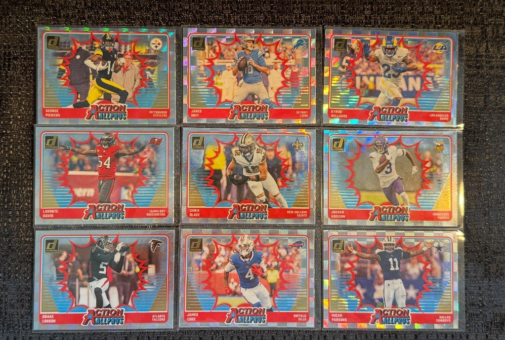 2024 Panini Donruss Action All Pros Complete Your Set You Pick Football Card NFL