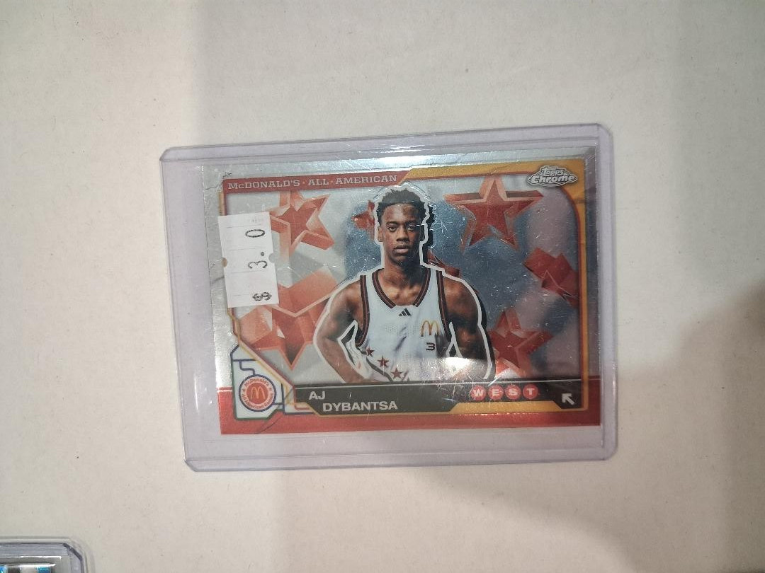 2025 Topps Chrome Mcdonald’s All American – AJ Dybantsa #45 (RC)