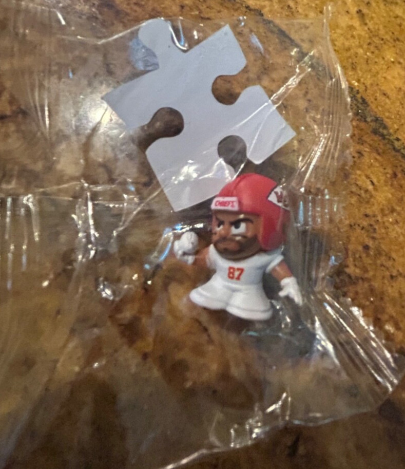 NFL TeenyMates Travis Kelce Action Figure
