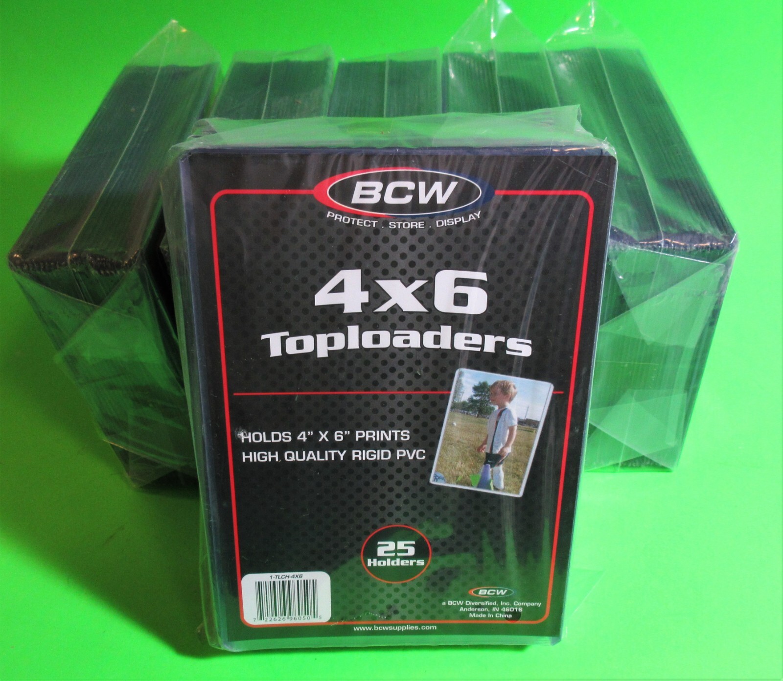 150 4X6 PHOTO TOPLOADERS-CLEAR-ARCHIVAL SAFE – HIGH QUALITY PVC – BY BCW