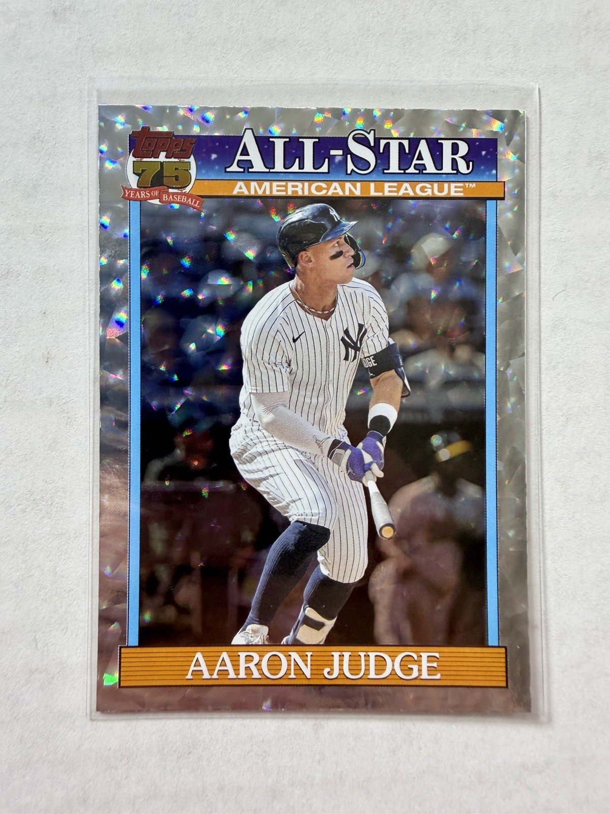 Aaron Judge 2026 Topps Series 2 1991 Topps All-Star #91AS-1 Crackle Foil Yankees