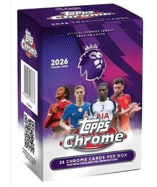 2026 Topps Chrome English Premier League (EPL) Value Box