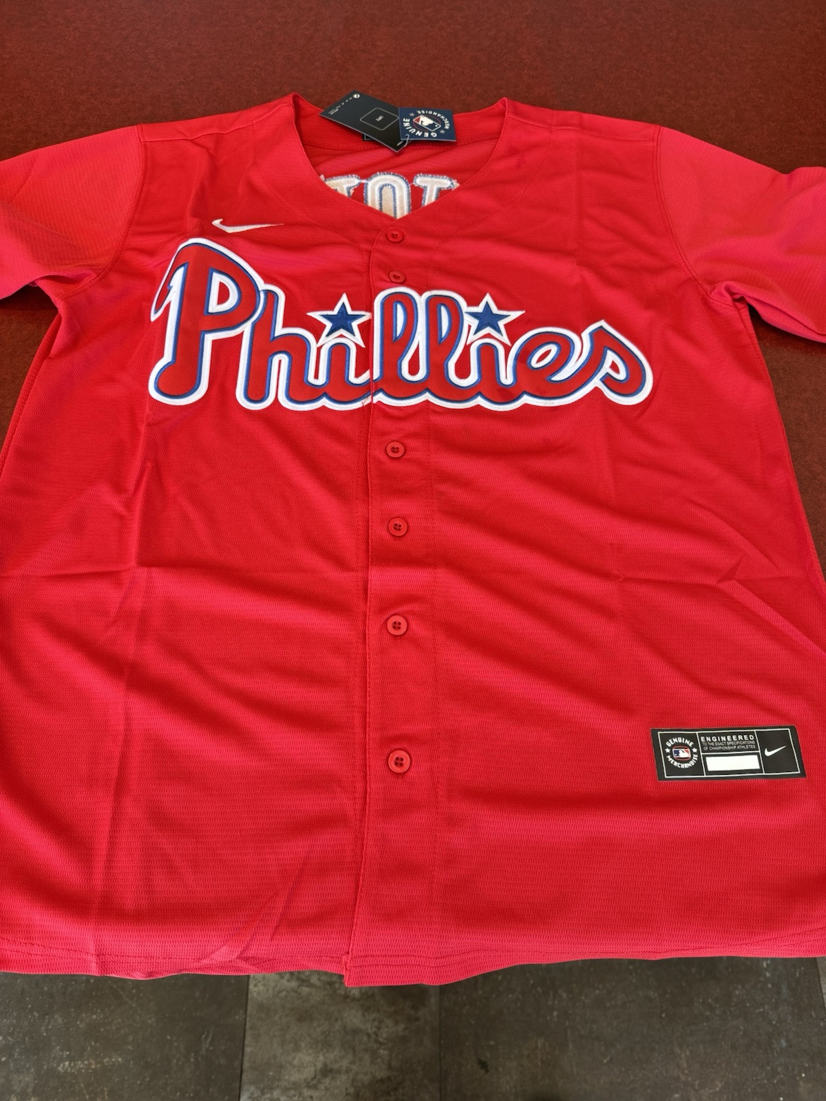 Christopher SANCHEZ Philadelphia Phillies #61 Red Alternate Jersey NEW with Tags