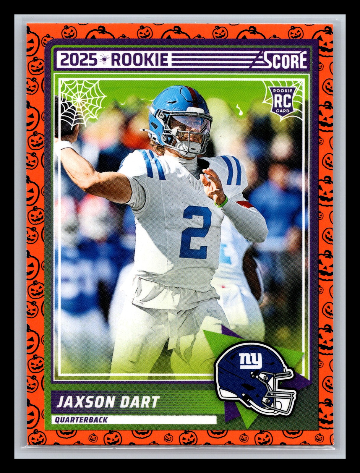 Jaxson Dart Rookie New York Giants 2025 Score-A-Treat #35