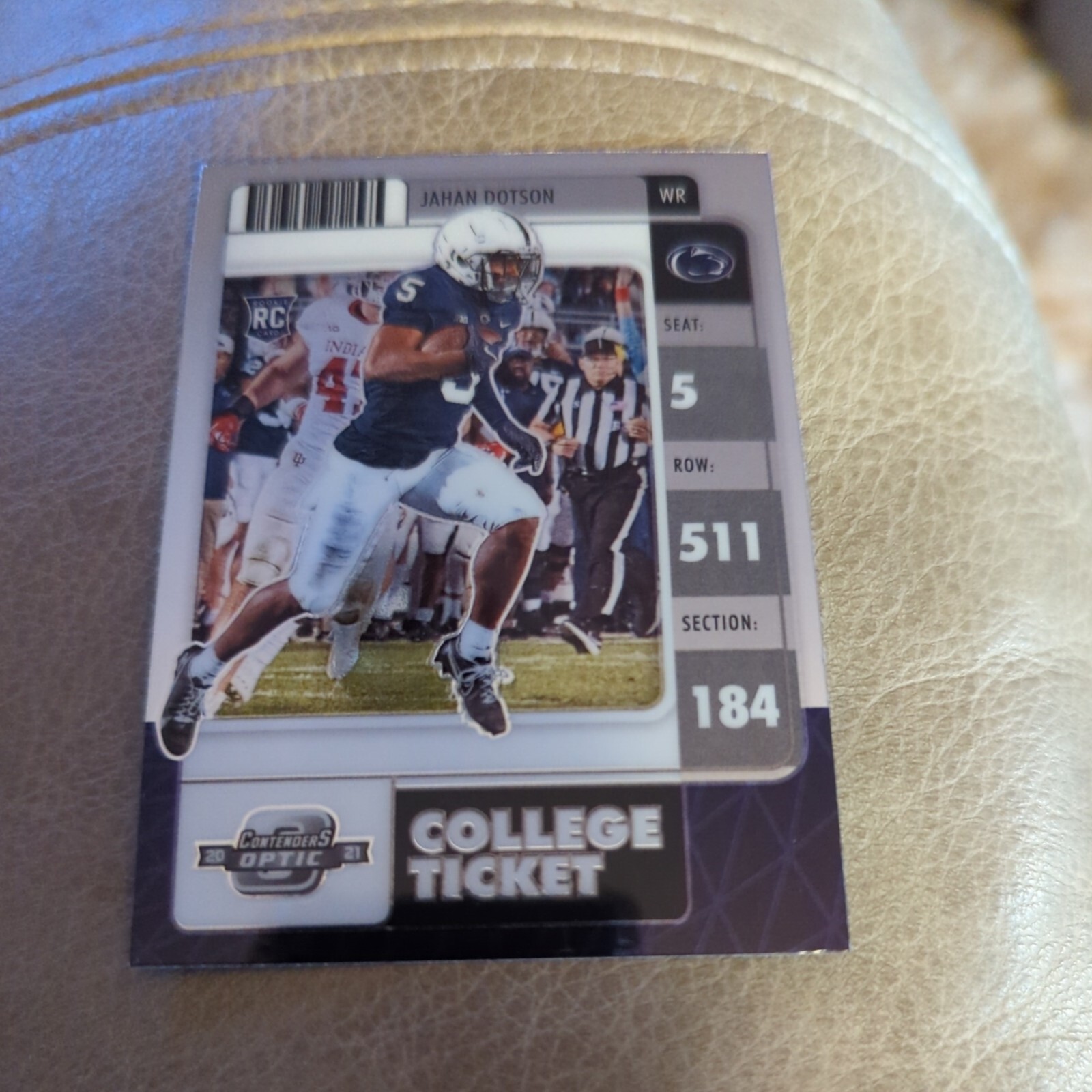 2022 Chronicles Optic Draft Picks JAHAN DOTSON Rookie Commanders #14 ~SR13A