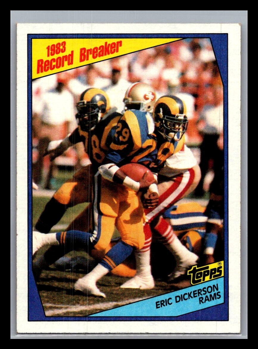 1984 Topps Football # 1 – 200 – Pick Your Card!