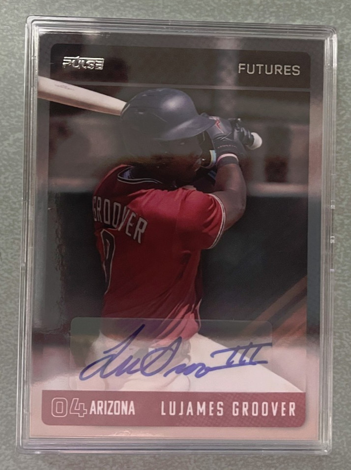 2025 Pulse Futures AUTOGRAPH of LUJAMES GROOVER # PBAF-LG Serial # 9/15