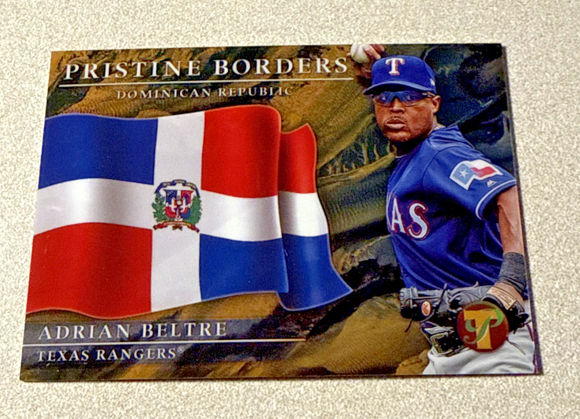2022 Topps Pristine Pristine Borders Gold #PB-8 Adrian Beltre /50