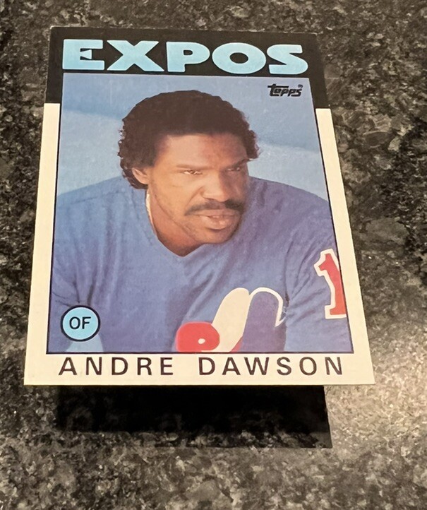 1986 Topps – #760 Andre Dawson Original Buyer HOF Player Mint