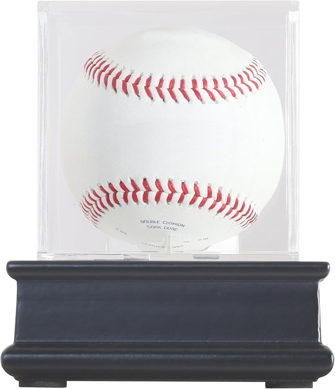 Wooden Baseball Display Case High Protection UV Acrylic Signed Ball Stand