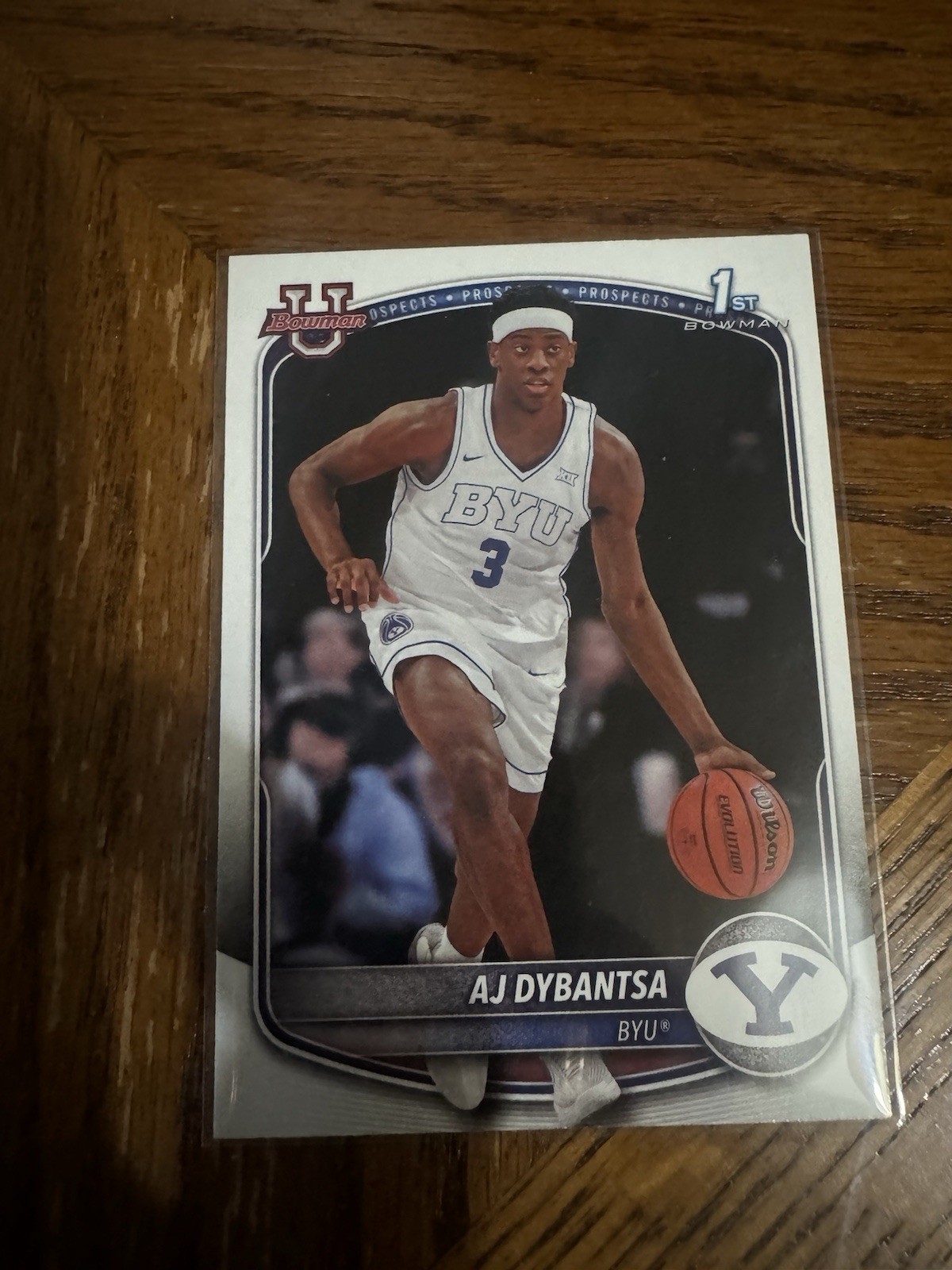 Topps 2023 Bowman U Prospects AJ Dybantsa 1st Bowman Wizards #BPP-1