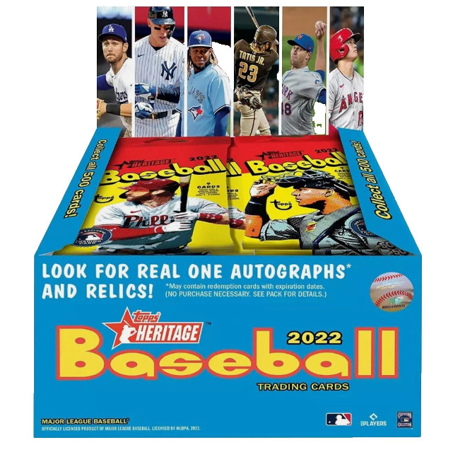 YOU PICK – Base Card Singles 1-199 – 2022 Topps Heritage Baseball MLB