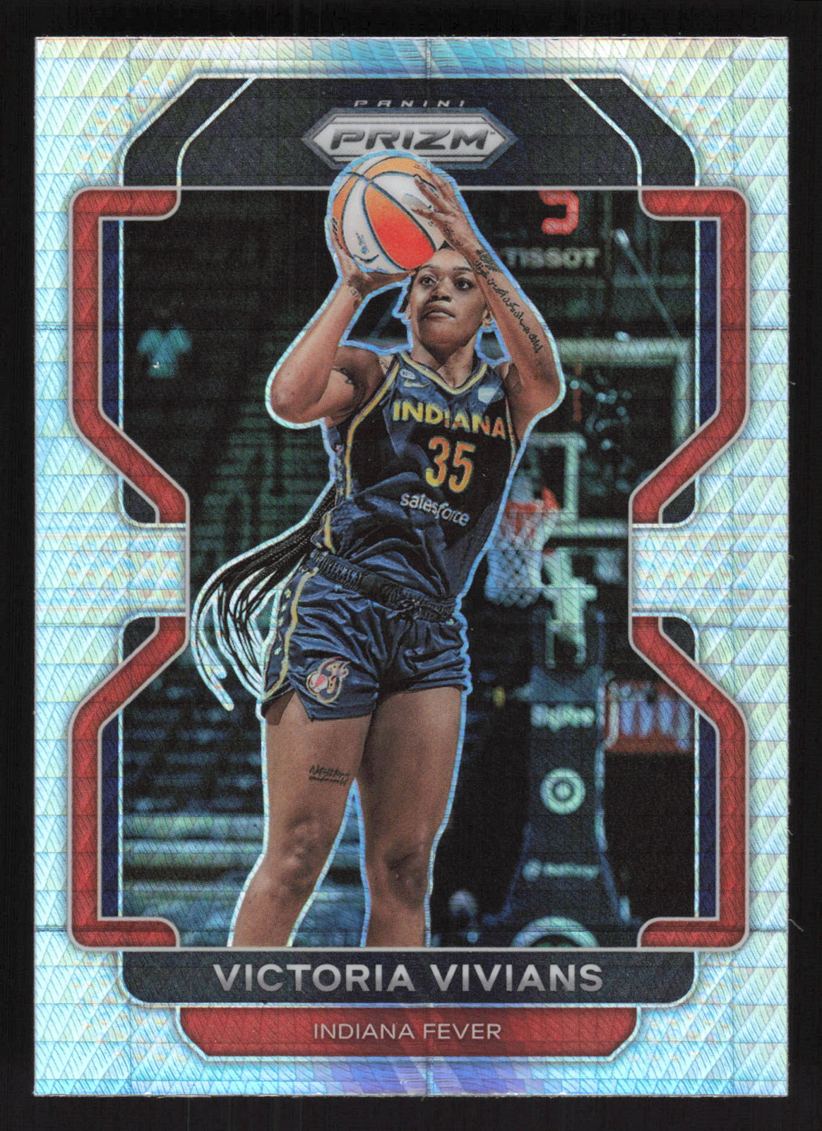 2022 Panini Prizm WNBA #136 Victoria Vivians Hyper