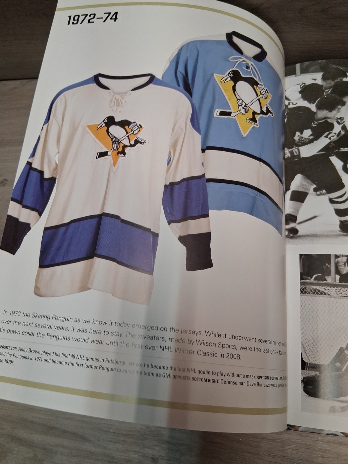 Skybox Press Pittsburgh Penguins Jerseys Then & Now Hardcover Book +letter