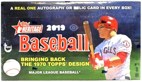 2019 Topps Heritage MLB Baseball – Base Card Singles 1-199 Complete Your Set!