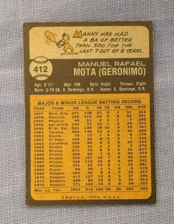 1973 Topps Pick a Card Complete your Set EX-MT-NM-MT 331-494 $1 Shipping UPDATED