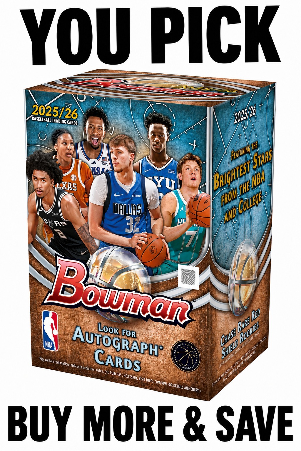 2025-26 BOWMAN BASKETBALL NBA VETS & RCs #1-200 YOU PICK AND COMPLETE YOUR SET
