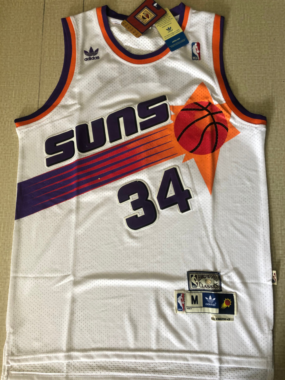 Charles Barkley Phoenix Suns White Basketball Jersey – NWT – Multiple Sizes