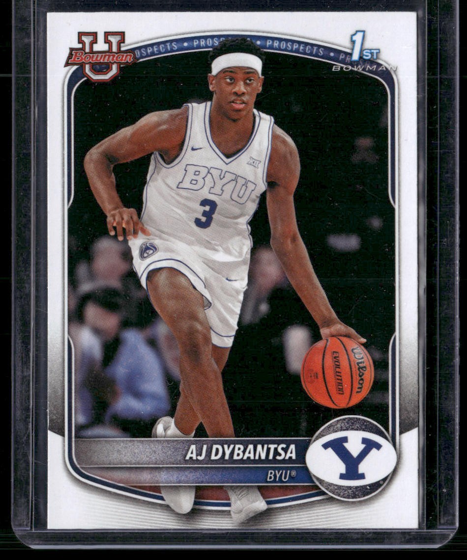 AJ Dybantsa 2025-26 Bowman #BPP-1 Prospects BYU Cougars