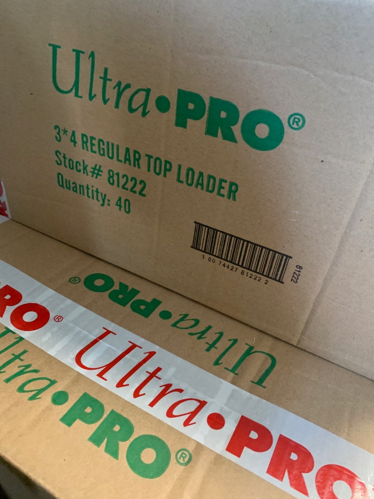 150 Ultra Pro 3×4 Regular Toploaders TOP LOADER #81222 RIGID CLEAR New Sealed