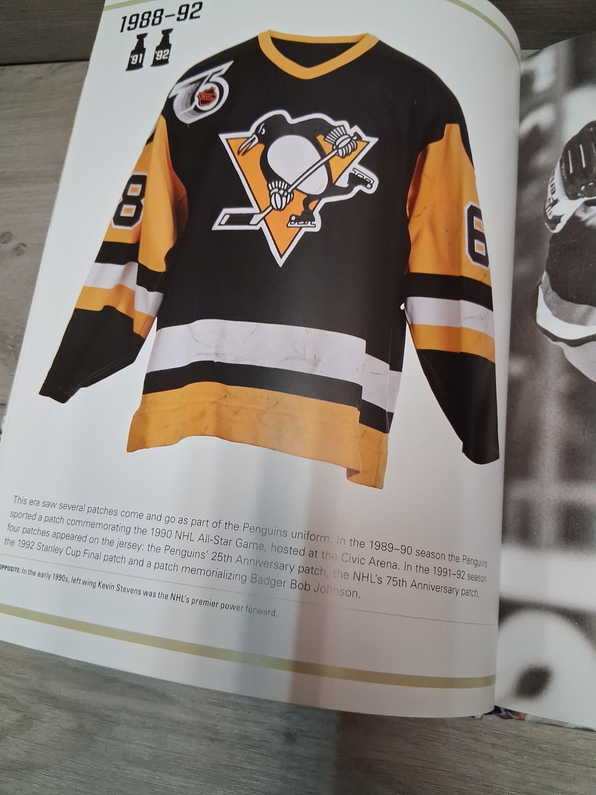 Skybox Press Pittsburgh Penguins Jerseys Then & Now Hardcover Book +letter