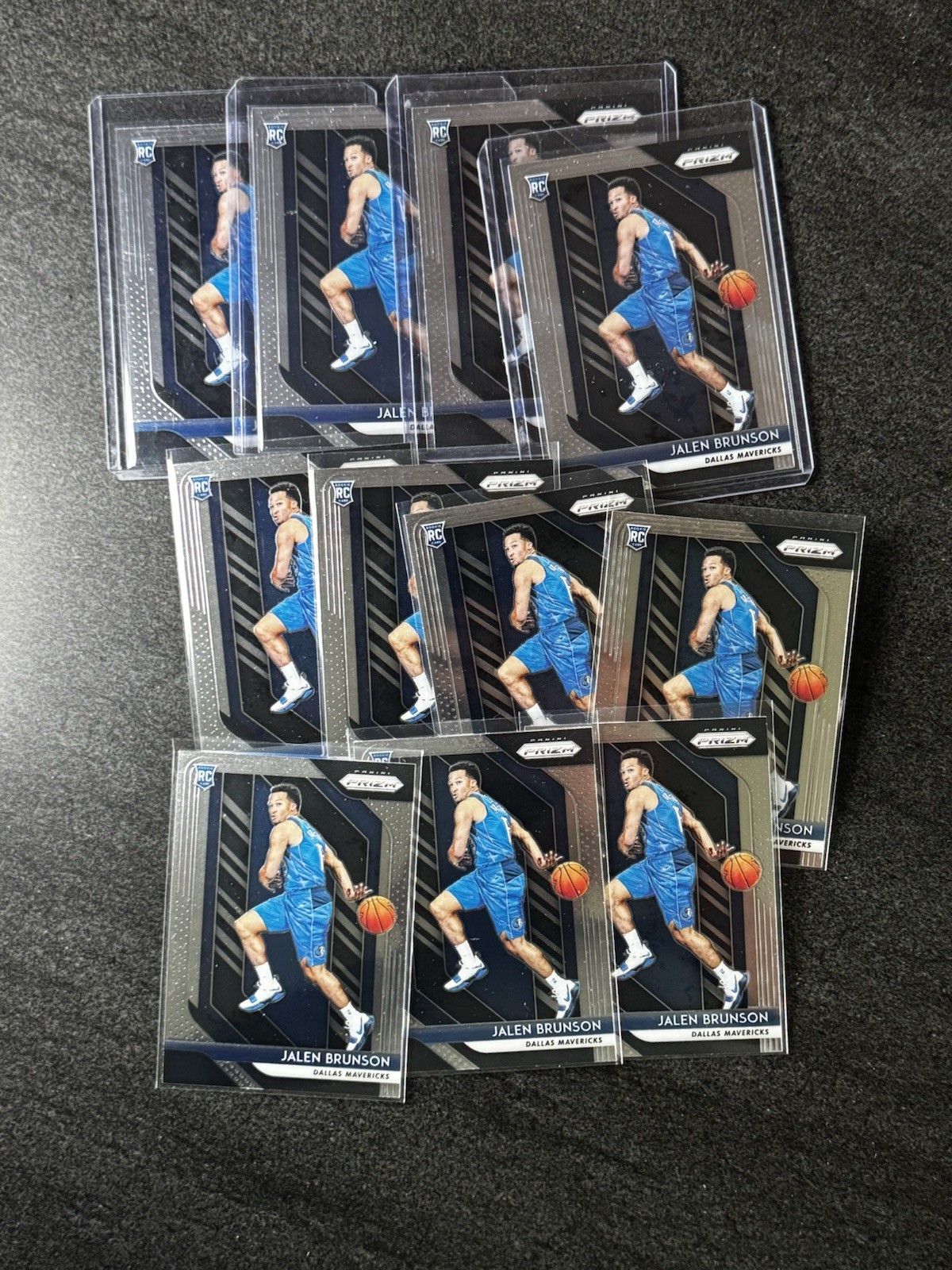 Jalen Brunson 2018-19 Panini Prizm #250 Base Rookie RC Lot 11 Knicks FMVP 2026