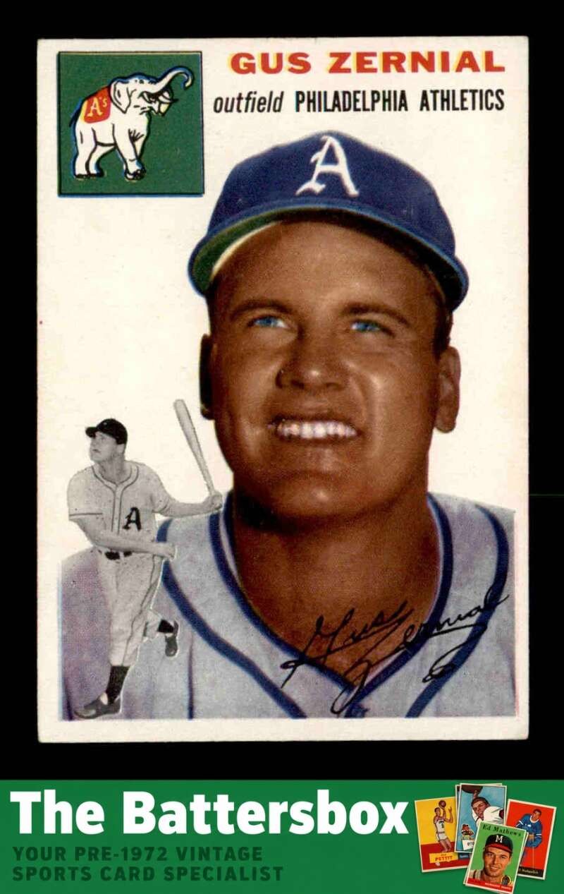 1954 Topps #2 Gus Zernial EX/EX+ X3768147