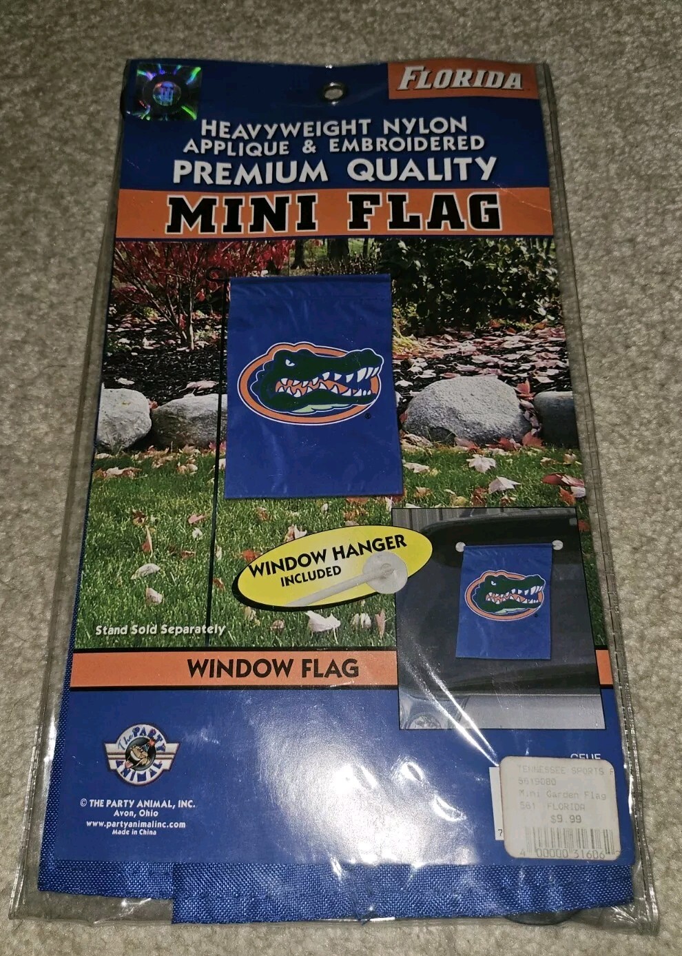 FLORIDA GATORS NCAA PREMIUM MINI GARDEN FLAG 15 X 10.5 New In Package