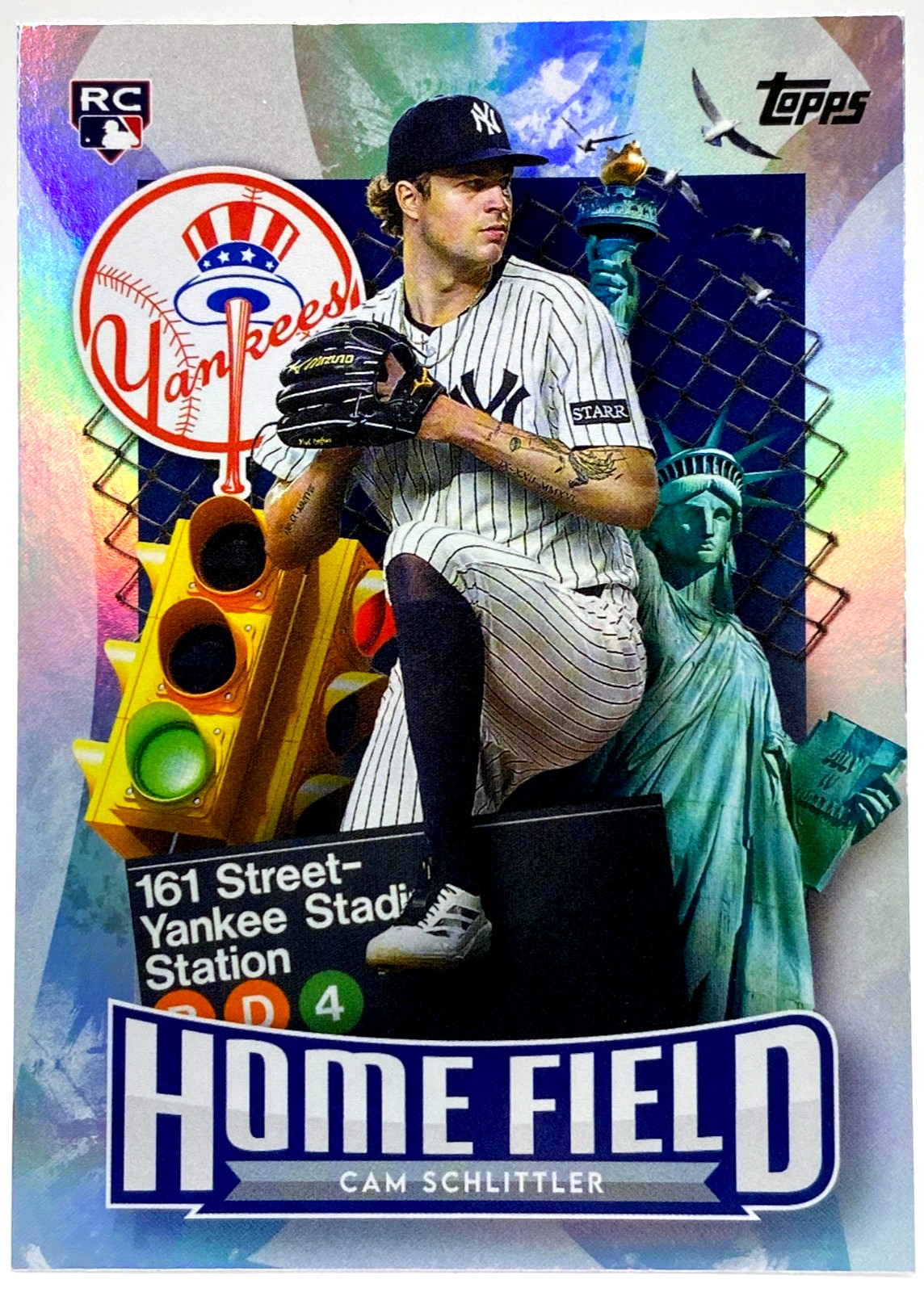 CAM SCHLITTLER RC SP CASE HIT HOME FIELD ADVANTAGE / 2026 TOPPS SERIES 2 #HA-21
