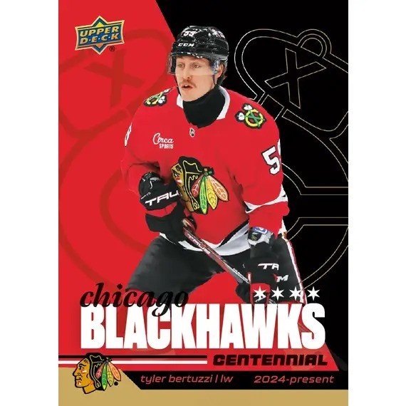 2025-26 Upper Deck Chicago Blackhawks Centennial 105Ct. Hockey Box Set | Sealed