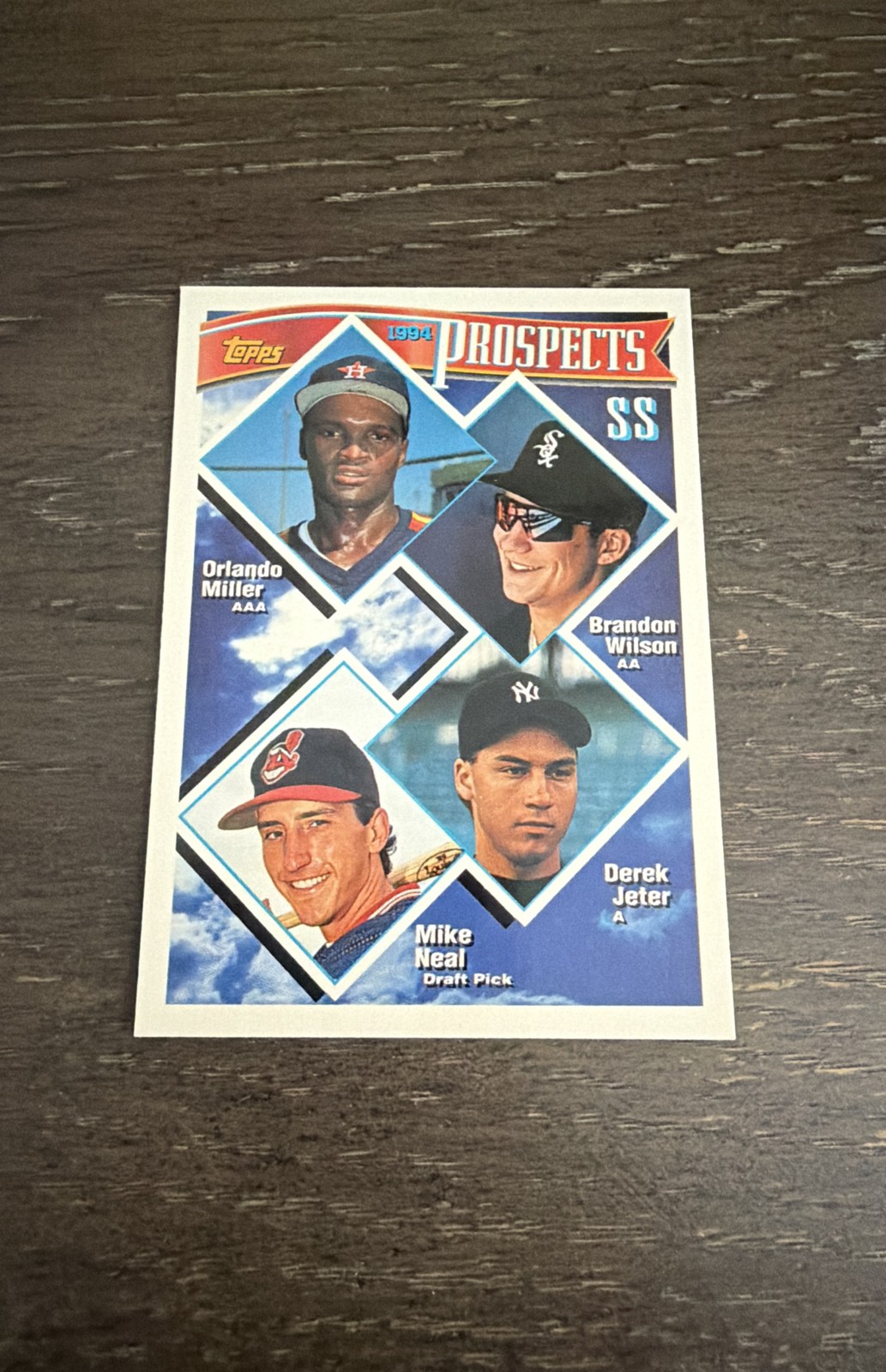 1994 Topps – Prospects Derek Jeter, Orlando Miller, Brandon Wilson #158