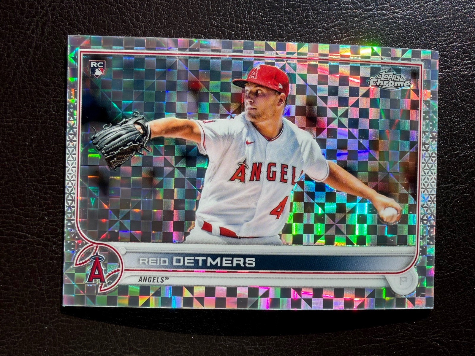 Reid Detmers 2022 Topps Chrome Rookie Card X-Fractor Parallel RC #79