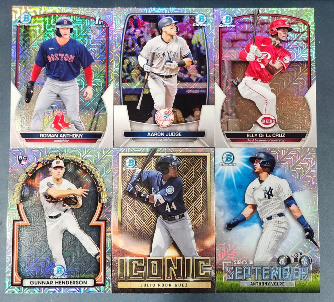 2023 Bowman Mega Box Chrome MOJO REFRACTORS You Pick – 2 Card Minimum