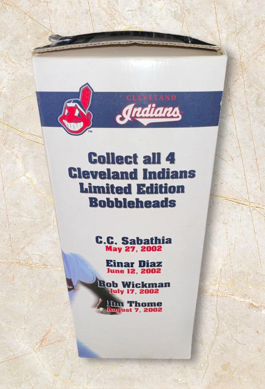 CC Sabathia Bobblehead Cleveland Indians Exclusive Limited Edition SGA 2002 HOF