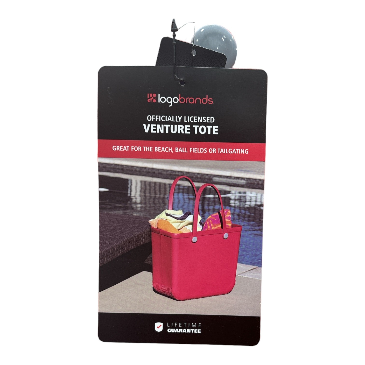 Logo Brands Oversized NFL Team Logo Venture Tote Bag, Denver Broncos