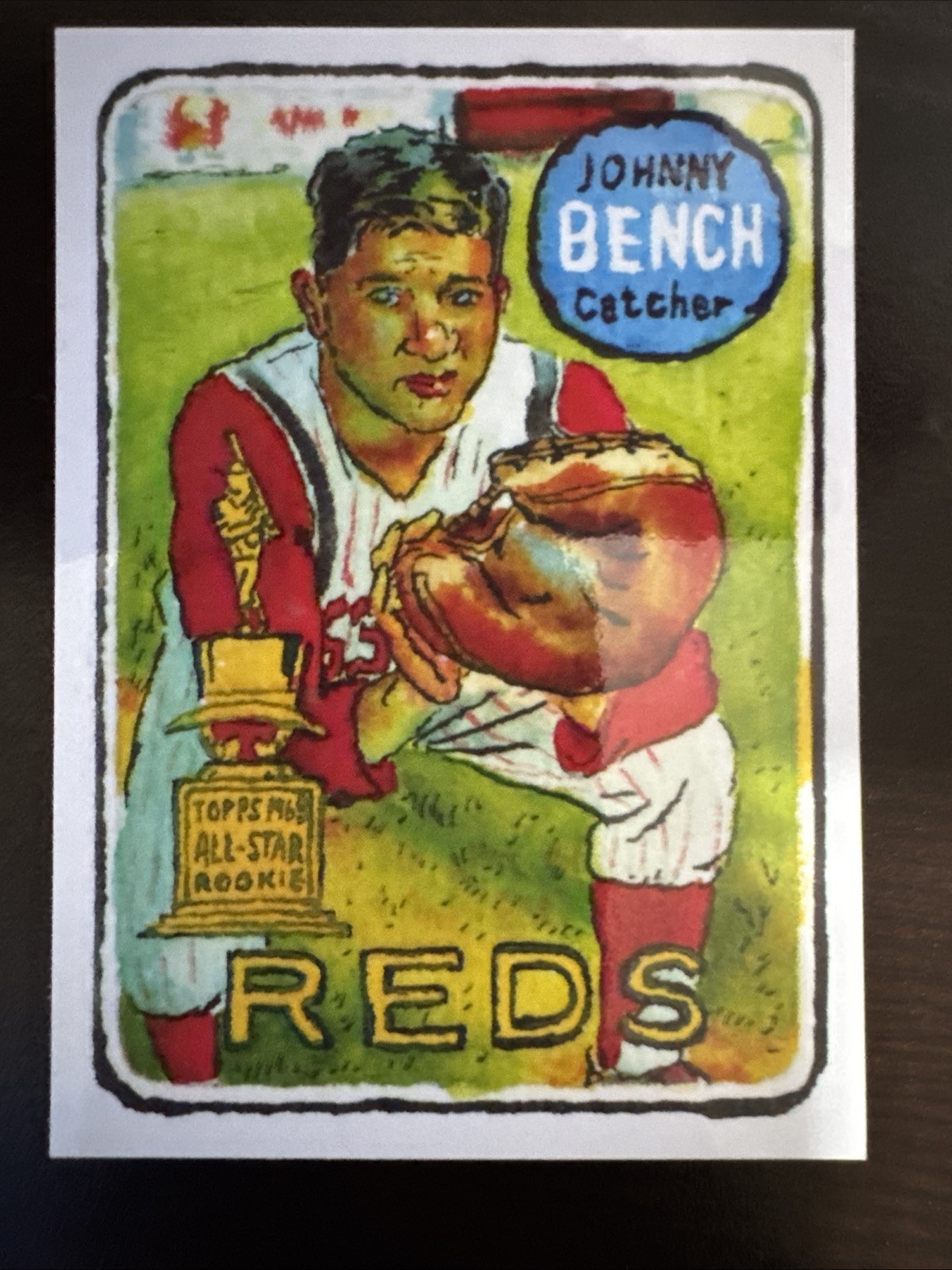 2025 Topps Shoebox Treasures Johnny Bench Cincinnati Reds #49.