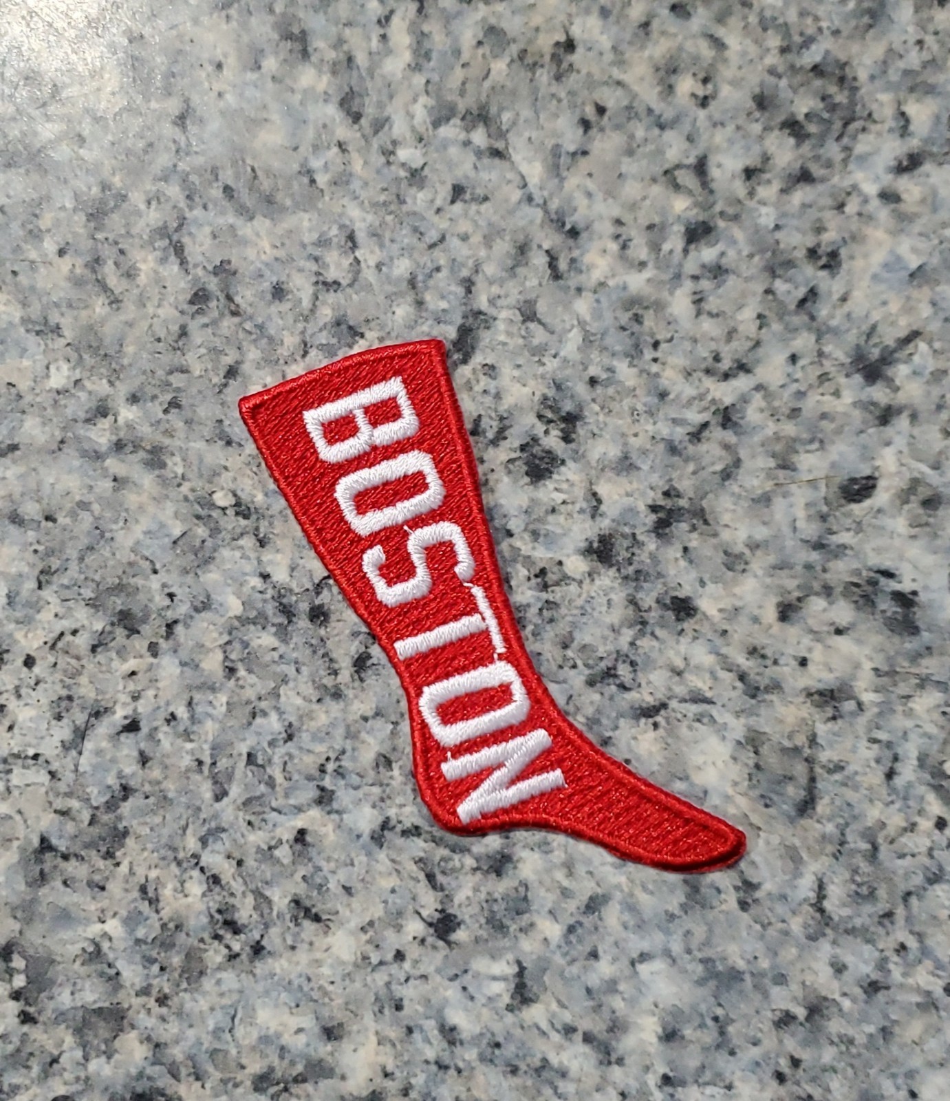 Vintage Boston Red Sox Patch. Embroidered. Iron On 3″x2″