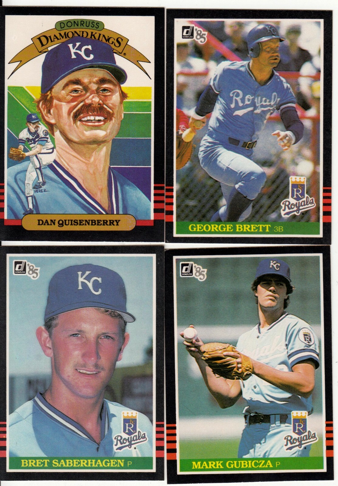 1985 Donruss Baseball MLB cards – Pick your Team Set
