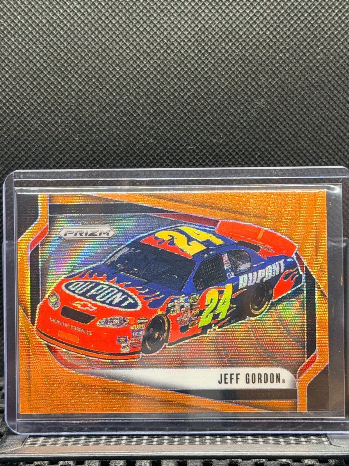 Jeff Gordon 2025 Prizm Racing – Orange Wave #76/125 – #101 Rides