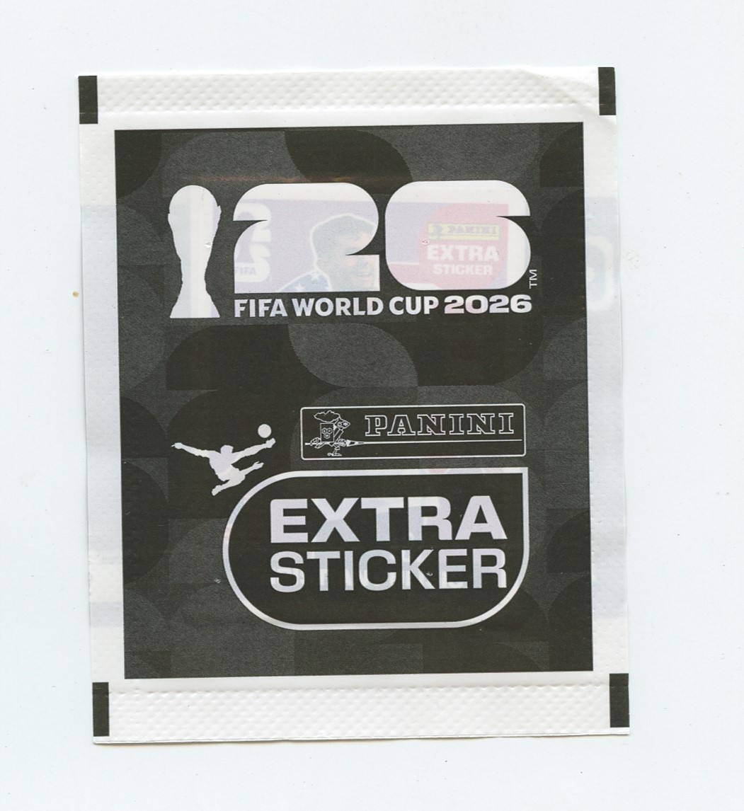 Panini FIFA World Cup 2026 Official Football Sticker EXTRA Sticker (3 in Pack)