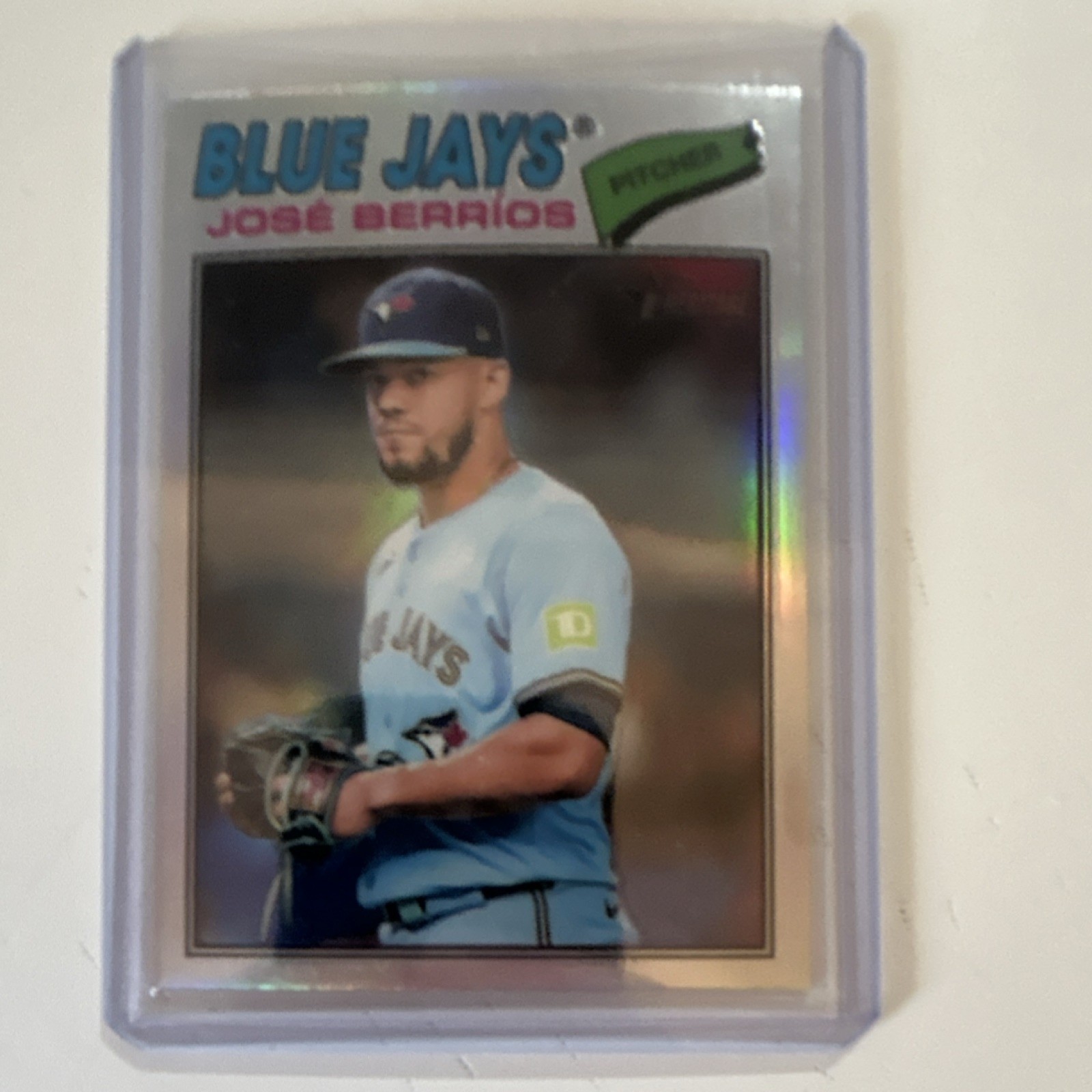 Topps 2026 Heritage José Berríos Toronto Blue Jays Pitcher #56 Refractor