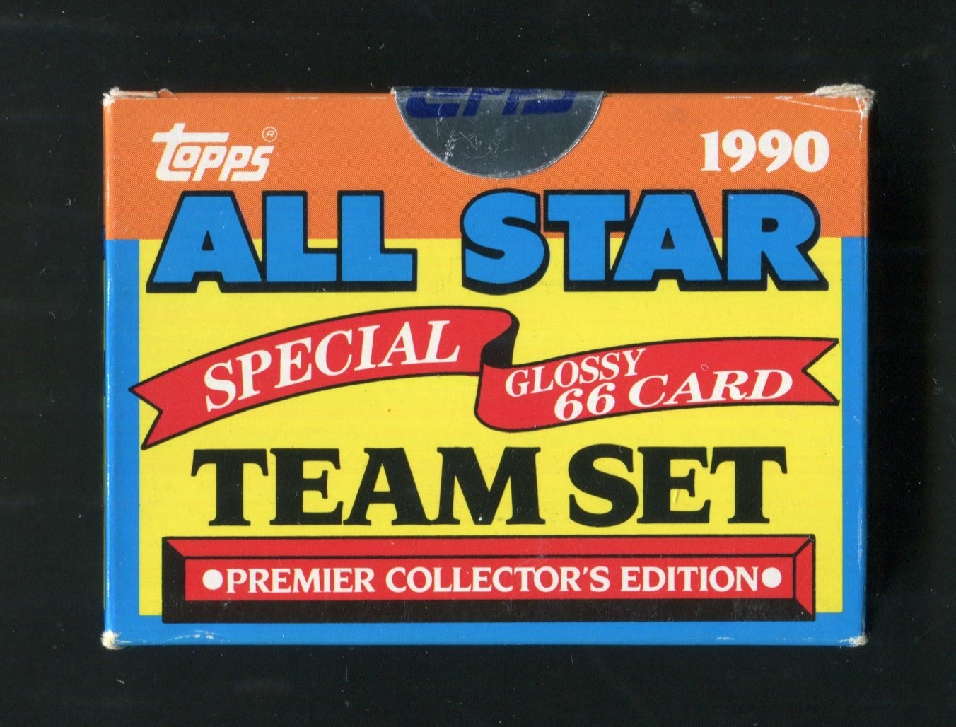 1990 Topps TV Premier Collectors Edition MLB All-Star Complete Baseball Card Set