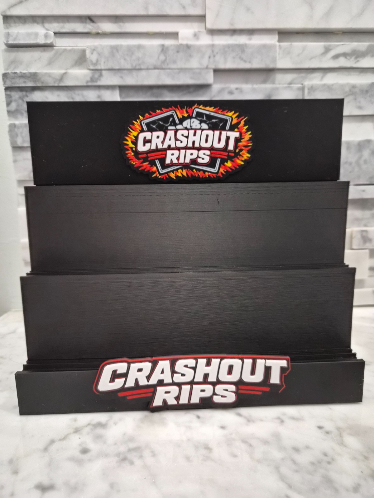 Custom Tier Card Stand (add your logo), For Sports Cards, Pokemon, MTG, Breakers