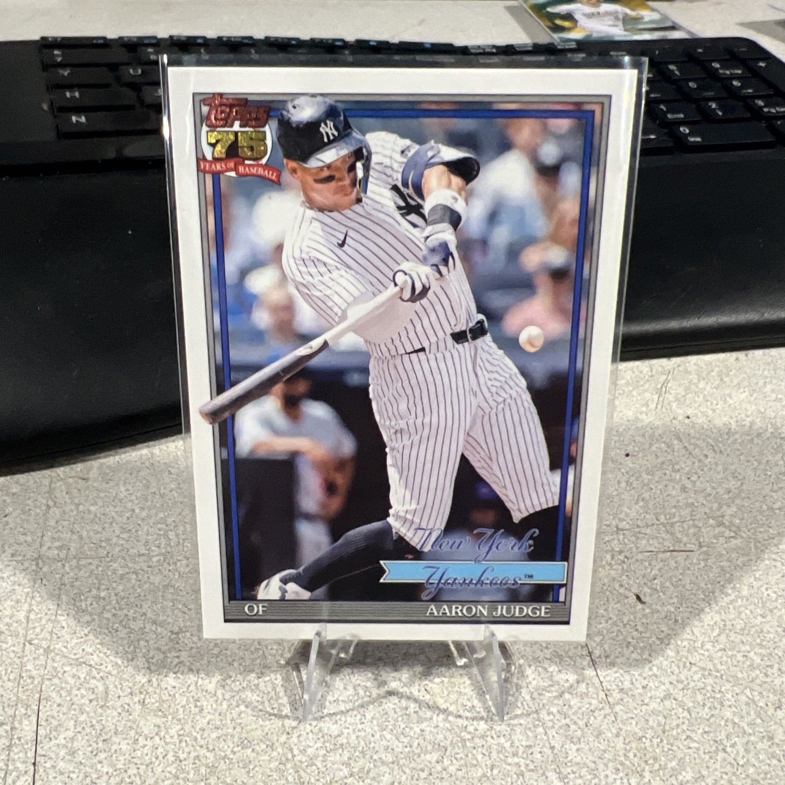 2026 Topps Series 1 1991 Throwback Aaron Judge T91-34