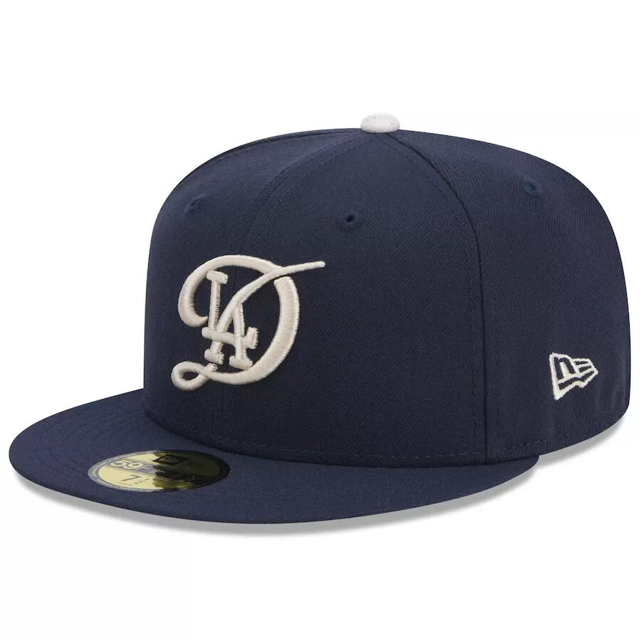 Men’s Los Angeles Dodgers Navy NEW 2024 Era City Connect 59FIFTY Fitted Hat Cap