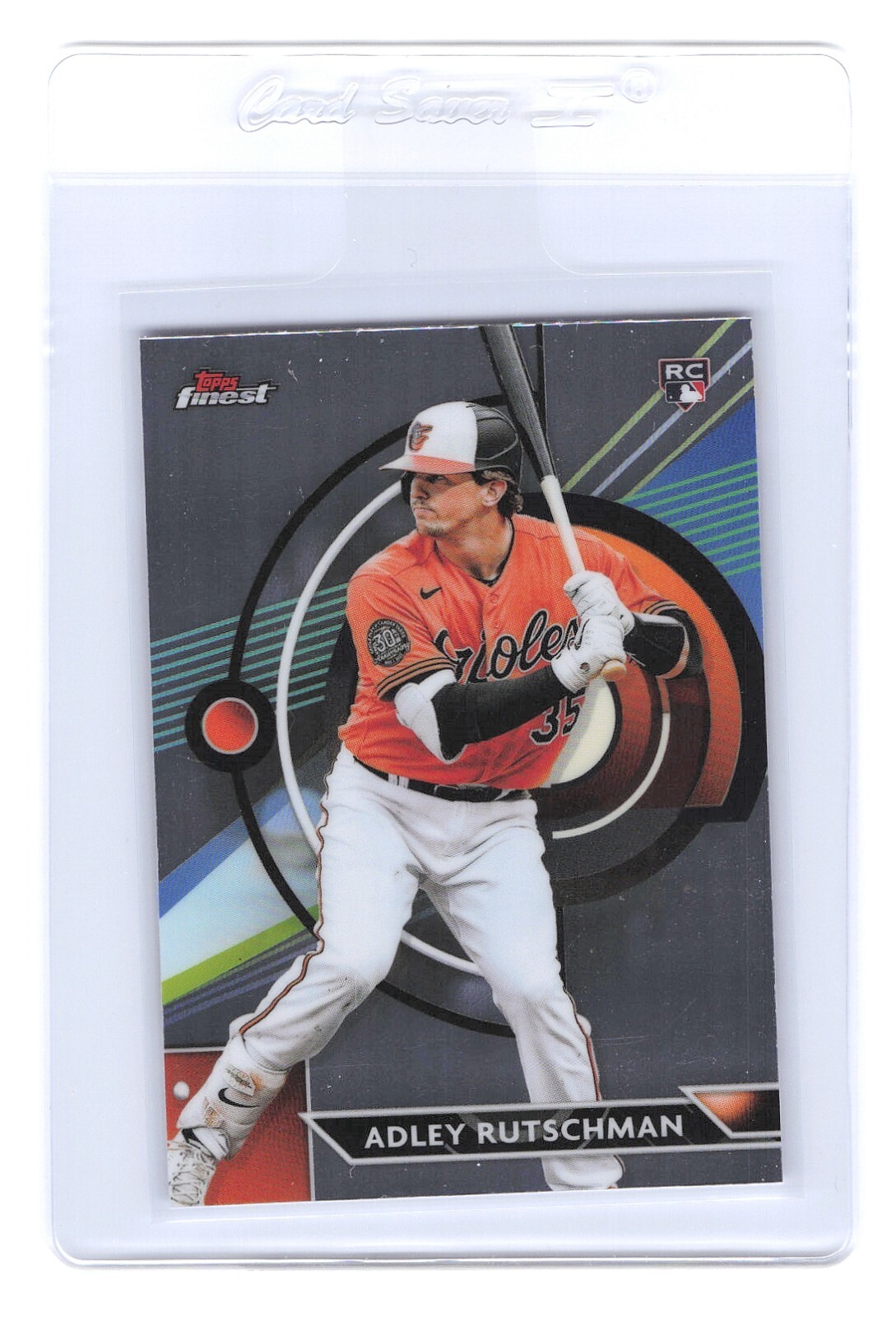 2023 Topps Finest Adley Rutschman Rookie RC #22 Baltimore Orioles